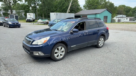 2010 Subaru Outback 2.5i Prem H4, 2.5