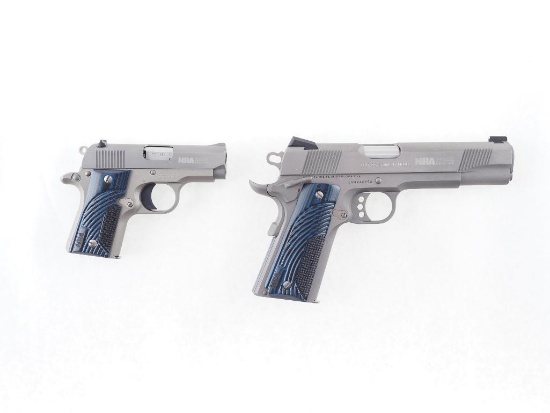 NRA Matched Set of Colt Semi-Automatic Pistols