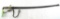 German WWII Army Officers Sword with Scabbard