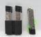 (3) Chip McCormick Stainless Steel 10 Round 1911 Magazines & Pouch