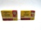(2) Boxes of Kynoch 9mm Mauser Cartridges
