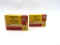 (2) Boxes of Kynoch 9mm Mauser Cartridges