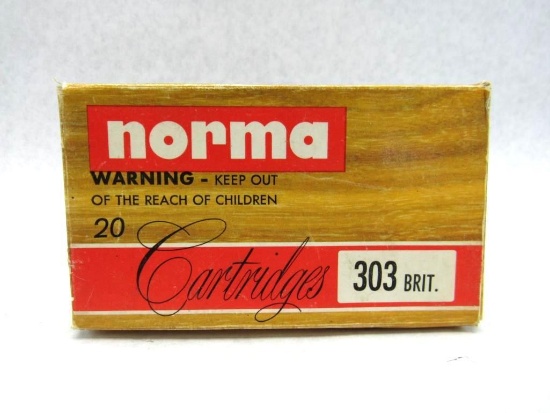 (20) Norma .303 British Cartridges