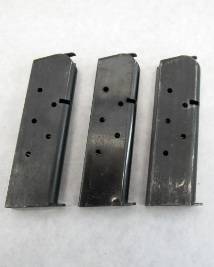 (3) Vintage 1911 Platform .45 ACP Magazines