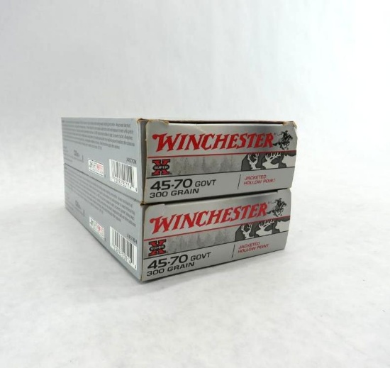 (40) Winchester .45-70 Cartridges