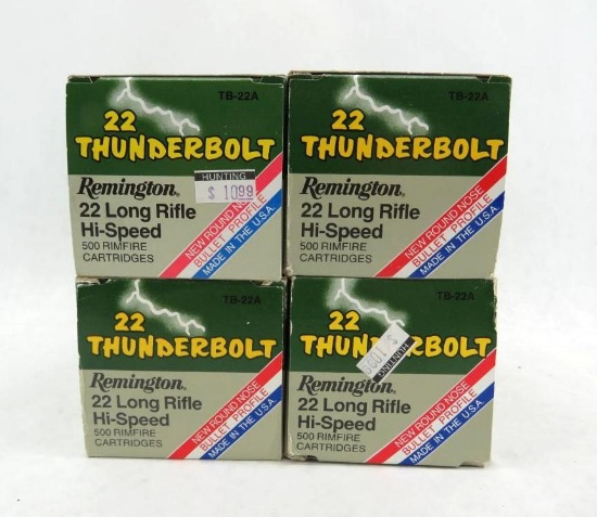 (2000) Remington Thunderbolt .22 LR Cartridges