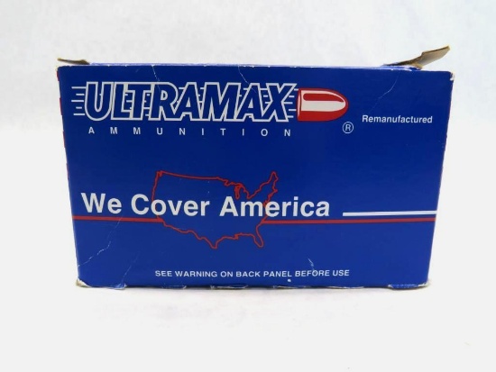 (250)+/- Ultramax 9mm Luger Cartridges