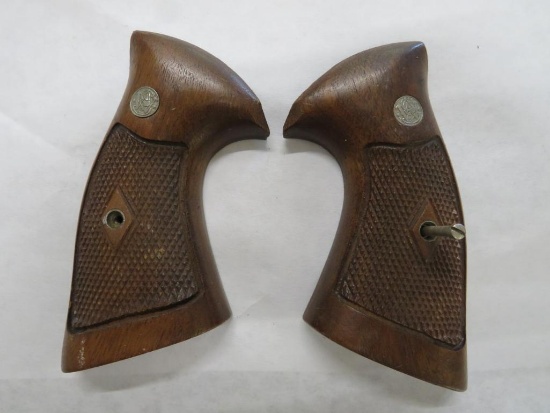 Vintage Smith & Wesson Large Frame Revolver Grips