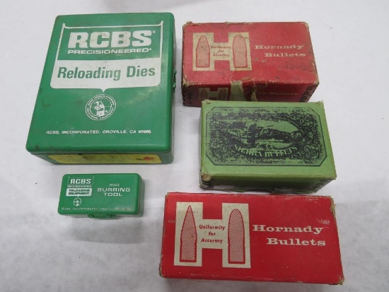 .44 Magnum Reloading Dies, Bullets & Burring Tool