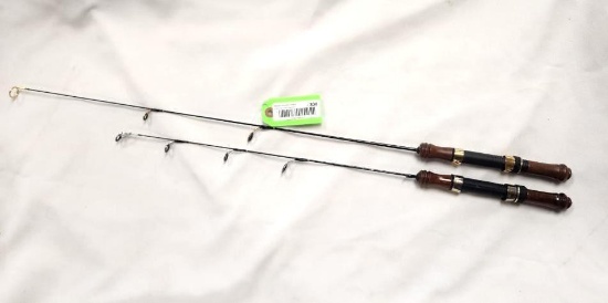 (2) Ice Fishing Rods