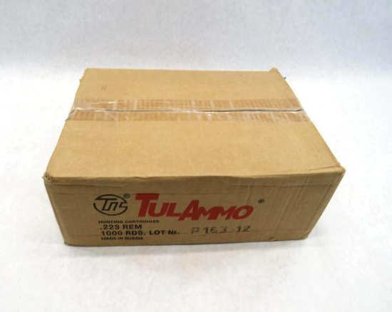 (1000) TulAmmo .223 Remington Cartridges