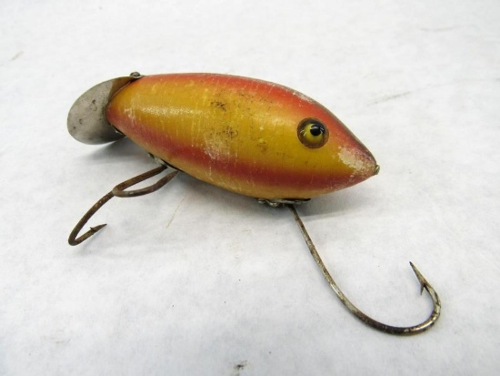 Antique Heddon Crab Wiggler Fishing Lure