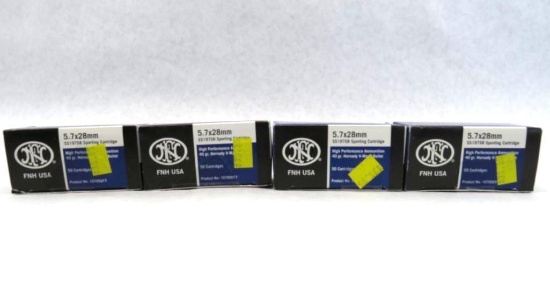 (200) FNH 5.7x28 Cartridges