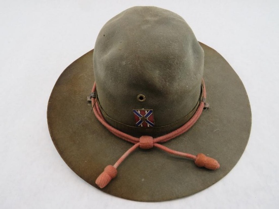 Antique Montana Peak Campaign Hat