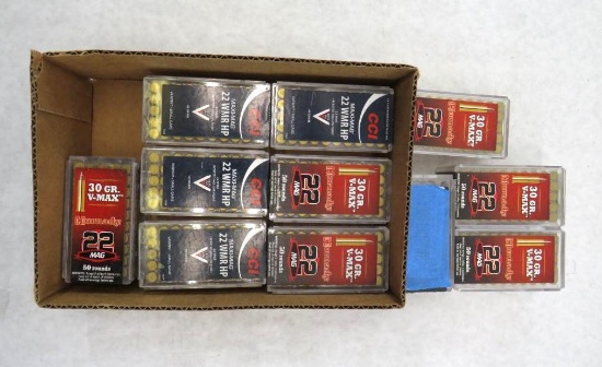 (514) CCI & Hornady .22 Magnum Cartridges