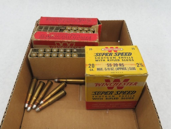 Collectible Winchester Cartridges and Boxes