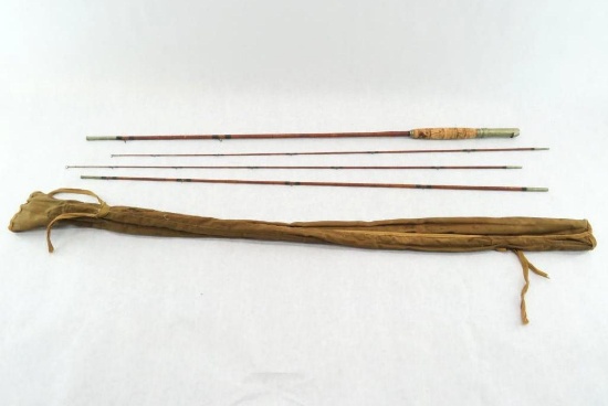 Antique "Superb" Bamboo Fly Rod