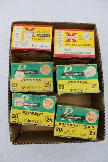 (144) 20 Ga. Shotgun Shells