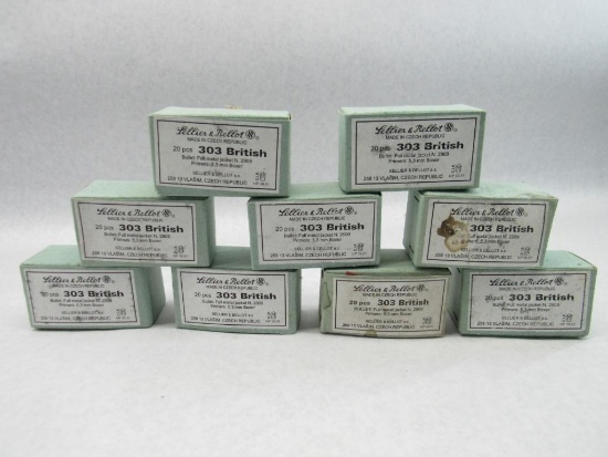 (180) Sellier & Bellot .303 British Cartridges
