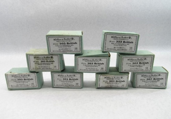 (180) Sellier & Bellot .303 British Cartridges