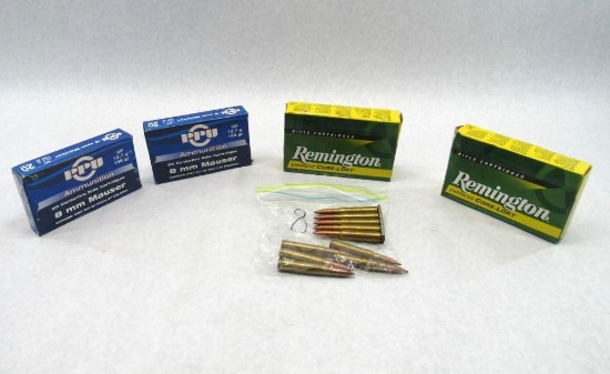 (90) 8mm Mauser Cartridges