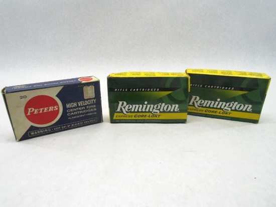 (60) 7mm Mauser Cartridges