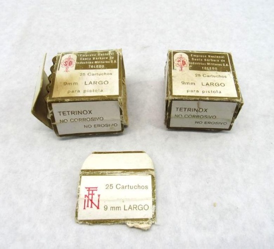 (50) 9mm Largo Cartridges