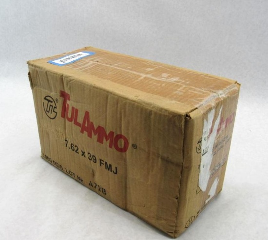 (1000) TulAmmo 7.62x39 Cartridges