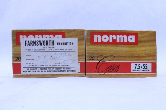 (27) 7.5mm Swiss Cartridges