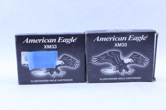 (20) American Eagle .50 BMG Cartridges
