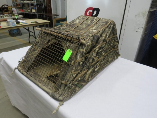 Tanglefree Camo Dog Blind & XL Neoprene Dog Vest
