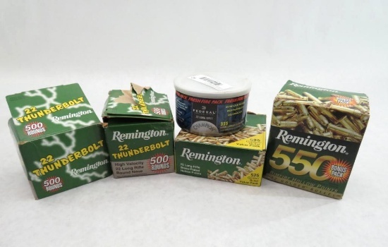 (2200)+/- .22 LR Cartridges
