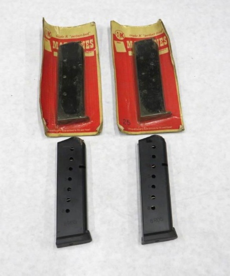 (4) Blue Steel .45 1911 Magazines