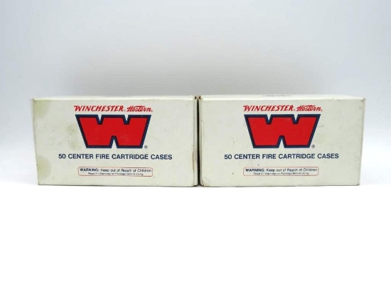 (100) Winchester .44-40 New Unprimed Brass