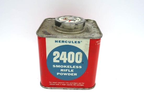 1 Pound Sealed Can of Hercules #2400 Gunpowder