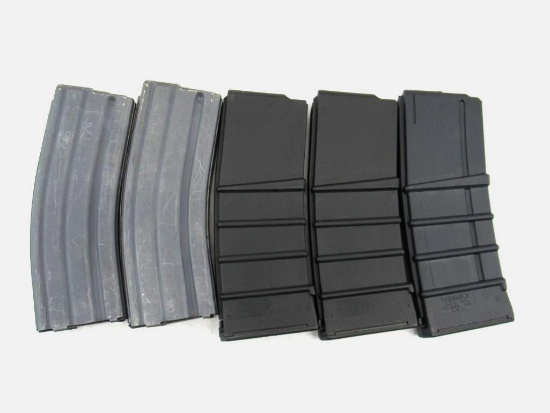 (5) 30 Round AR Platform 5.56 Magazines