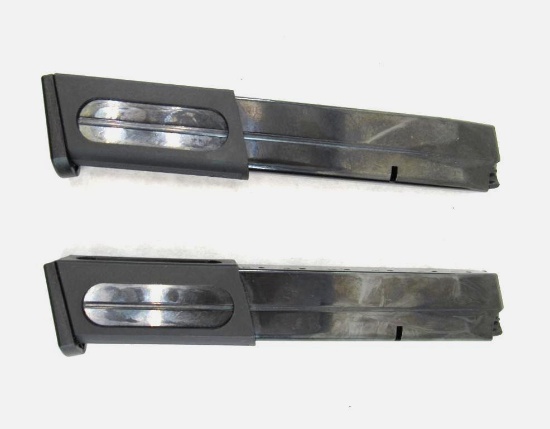 (2) Beretta 30 Round 9mm Magazines