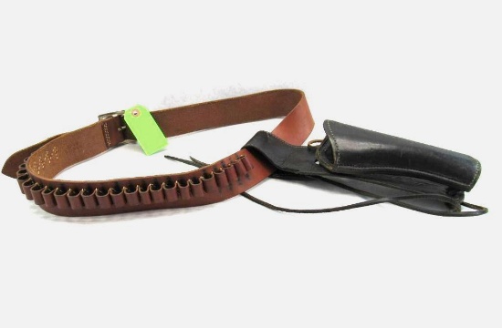 Hunter Leather .45 Colt Cartridge Belt