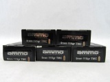 (250) Ammo Inc. 9mm Luger Cartridges