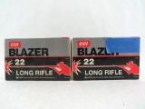 (1000) CCI Blazer .22 LR Cartridges