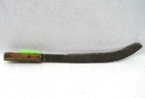 Antique Cane Knife or Machete