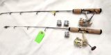 (2) Ice Fishing Rods