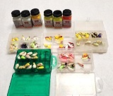 Lot of Ice Fishing Jigs