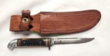 Vintage Western Fixed Blade Knife