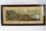 Antique Colored Engraving 