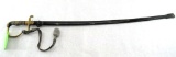 German WWII Army Officers Sword with Scabbard