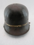 German WWII Luftwaffe Fire Service Helmet