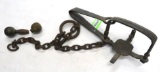Antique Wrought Iron Trap