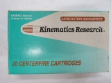 Box of Kinematics Research .45-70 Cartridges
