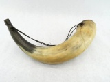 Large Vintage Powder Horn
